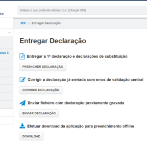 entregar irs Descomplicar o Preenchimento do IRS