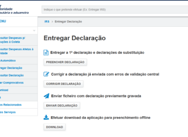 entregar irs Descomplicar o Preenchimento do IRS
